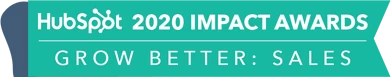 2020 HubSpot Impact Award, Grow Better Sales